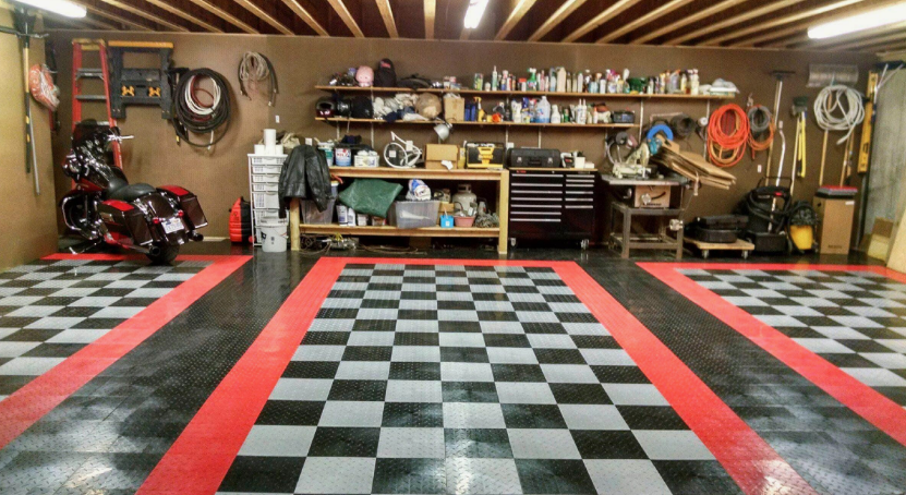 Interlocking Garage Tiles